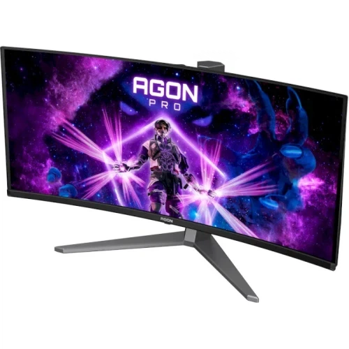 Монитор изогнутый 34" AOC AG346UCD, Black/Dark Grey - изображение 5