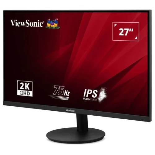 Монитор 27" ViewSonic VA2708-2K-HD-2, Black - изображение 3