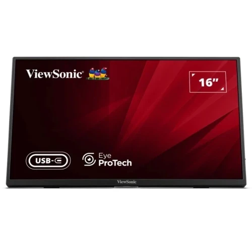 Монитор портативный 15.6" ViewSonic VA1650, Black - изображение 2