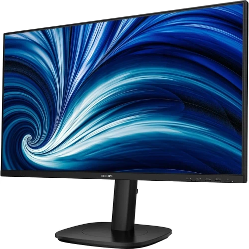 Монітор 23.8' Philips 24B2N3200J/00, Black, WLED, IPS, 1920x1080 (16:9), 4 мс, 120 Гц, 300 кд/м², 1500:1, 178°/178°, VGA/HDMI/DP, 4хUSB-A/USB-B, 2 x 2 Вт, Vesa 100x100, Adaptive Sync - зображення 3