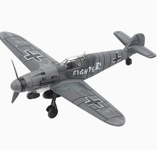 Модель самолета BF-109 German fighter 20*18CM (чорный) - Фото 1 Модель самолета BF-109 German fighter 20*18CM (чорный) - изображение 1