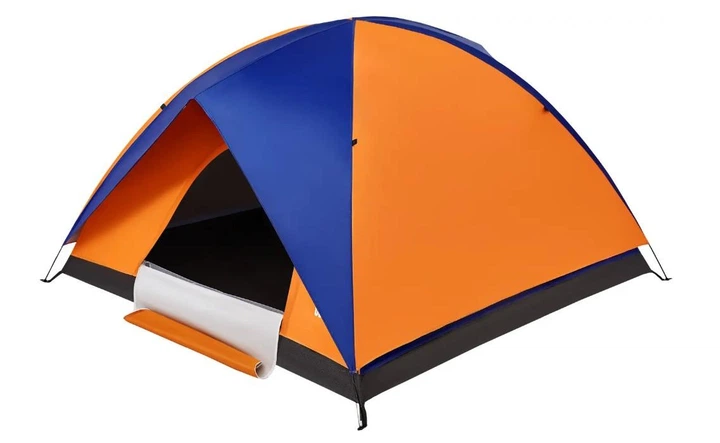 Намет Skif Outdoor Adventure II 200x200 см Orange-Blue - зображення 4