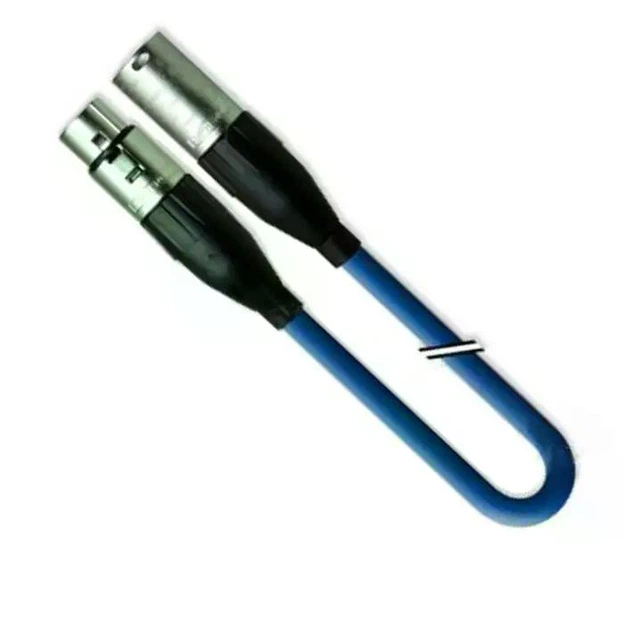 Профессиональный кабель DMX для светового оборудования 5 м FIRST CABLE 1T-DMX5-005 XLR 5pin металлический - Фото 4 Профессиональный кабель DMX для светового оборудования 5 м FIRST CABLE 1T-DMX5-005 XLR 5pin металлический - изображение 4