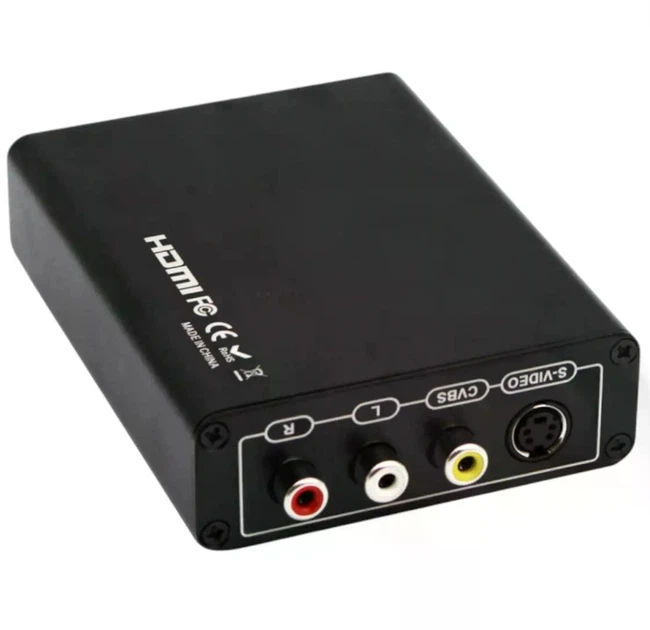 Преобразователь 1шт HDMI в AV и S-Video Lenkeng LKV381a цифровой сигнал в аналоговый для ТВ и видеотехники - изображение 5