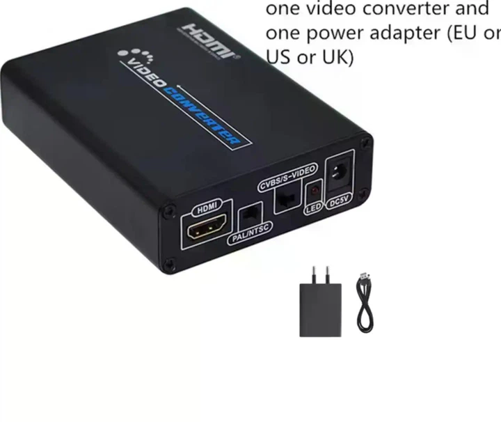 Преобразователь 1шт HDMI в AV и S-Video Lenkeng LKV381a цифровой сигнал в аналоговый для ТВ и видеотехники - изображение 6