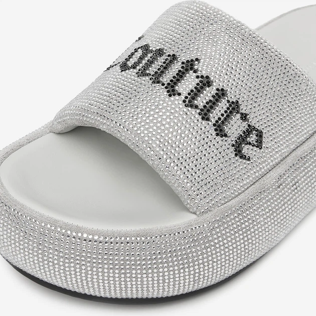 Женские шлепанцы Juicy Couture WSS21515-04 5906751063255 38 25.3 см Серые (5906751063316) - изображение 8