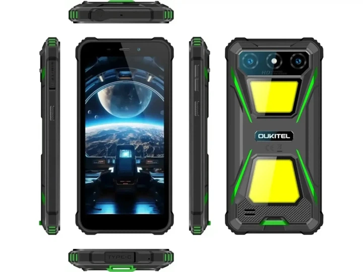 Смартфон Oukitel G5 4/64GB Green - изображение 5