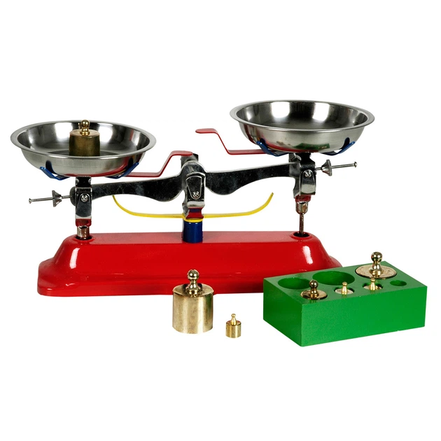 Металеві ваги Goki з гирями 51891 (4013594518918) - зображення 2