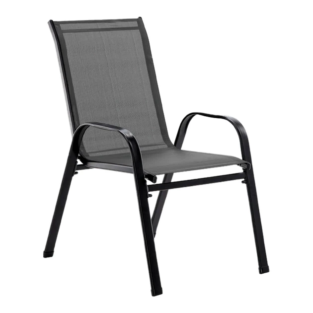 Стул садовый с текстилена Garden Chair Udine SC-092 Темно-серый - Фото 1 Стул садовый с текстилена Garden Chair Udine SC-092 Темно-серый - изображение 1