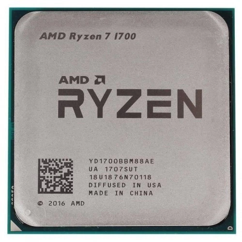 Процесор AMD Ryzen 7 1700 3.0GHz/16M (sAM4) (YD1700BBM88AE) Б/В - Фото 1 Процесор AMD Ryzen 7 1700 3.0GHz/16M (sAM4) (YD1700BBM88AE) Б/В - изображение 1