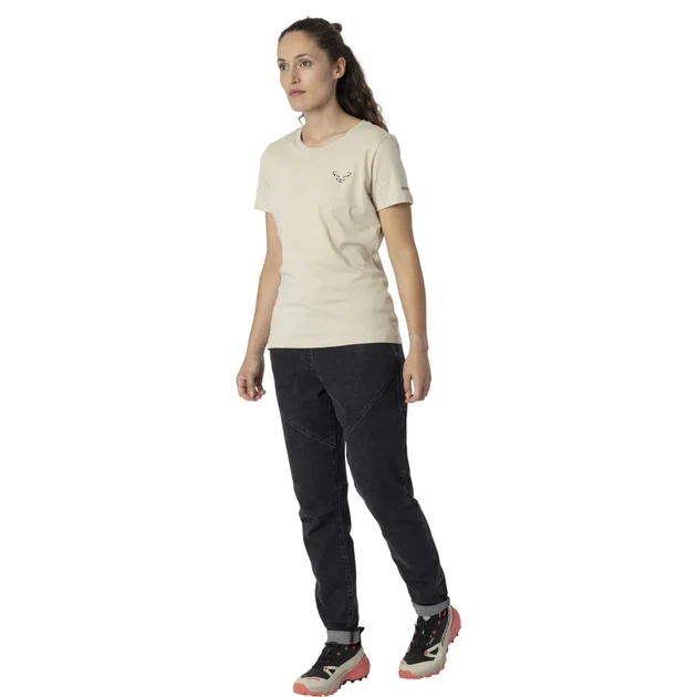 Футболка Dynafit 24/7 Graphic T-Shirt Wmn жіноча 7961 S бежева - Фото 4 Футболка Dynafit 24/7 Graphic T-Shirt Wmn жіноча 7961 S бежева - изображение 4