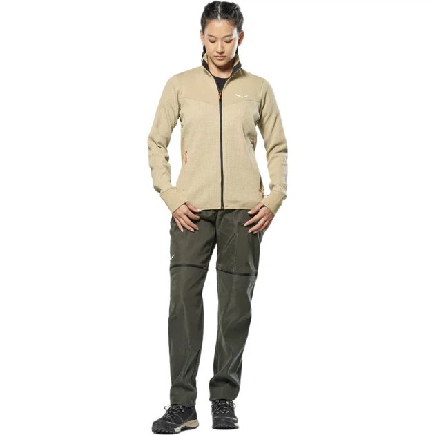 Фліс Salewa Puez Waffle Hyb PL Wmn жіночий 7180 S бежевий - Фото 6 Фліс Salewa Puez Waffle Hyb PL Wmn жіночий 7180 S бежевий - изображение 6