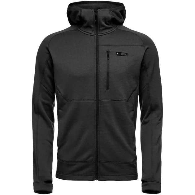 Фліс Black Diamond Factor Hoody Mns Black S (100077201) - Фото 6 Фліс Black Diamond Factor Hoody Mns Black S (100077201) - изображение 6