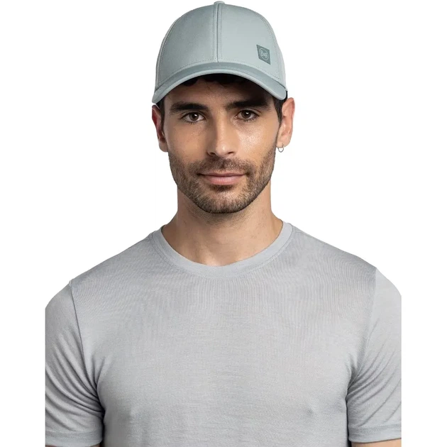 Кепка летняя бейсболка Buff Summit Cap Solid flint L/XL (100080711) - изображение 3