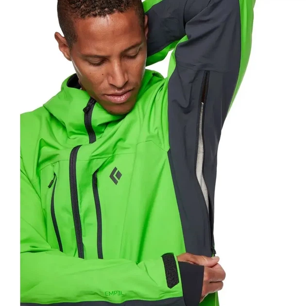 Куртка Black Diamond M Dawn Patrol Hybrid Shell Mns Vibrant green M (100064861) - изображение 4