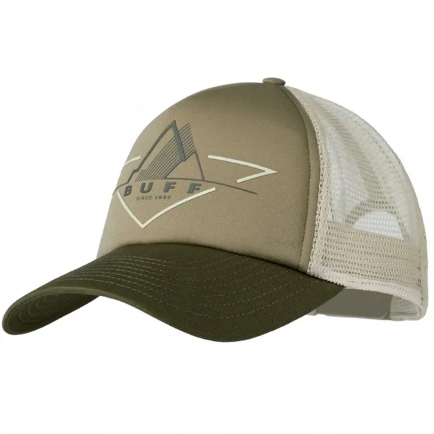 Кепка бейсболка летняя Buff Trucker Cap Brak khaki L/XL (100081906) - Фото 1 Кепка бейсболка летняя Buff Trucker Cap Brak khaki L/XL (100081906) - изображение 1