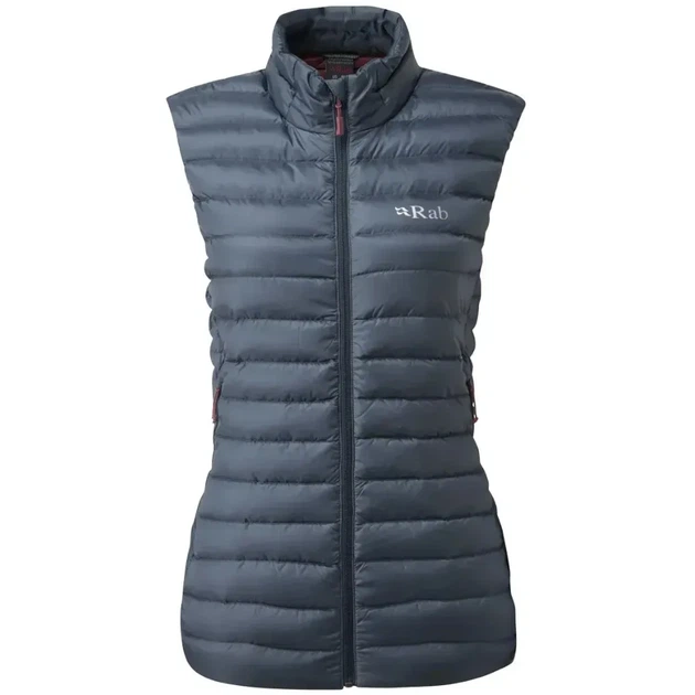 Безрукавка Rab Microlight Vest Wmn Steel XS (100086459) - Фото 2 Безрукавка Rab Microlight Vest Wmn Steel XS (100086459) - зображення 2