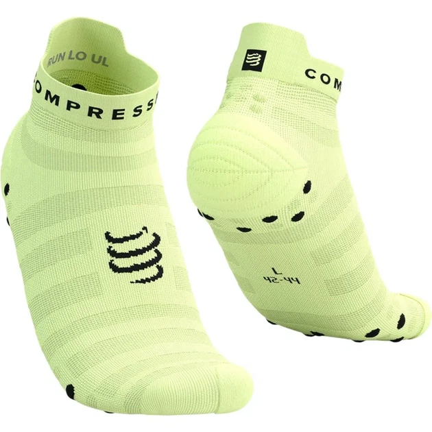 Шкарпетки професійні для тріатлону Compressport Pro Racing Socks V4.0 Ultralight Run Low shadow lime/black S (100084857) - Фото 1 Шкарпетки професійні для тріатлону Compressport Pro Racing Socks V4.0 Ultralight Run Low shadow lime/black S (100084857) - зображення 1