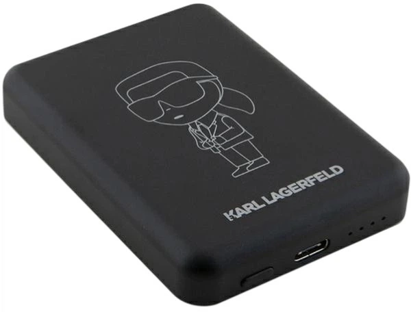 УМБ Karl Lagerfeld NFT Outline Ikonik MagSafe 5000 mAh 15W Black (3666339172176) - зображення 3