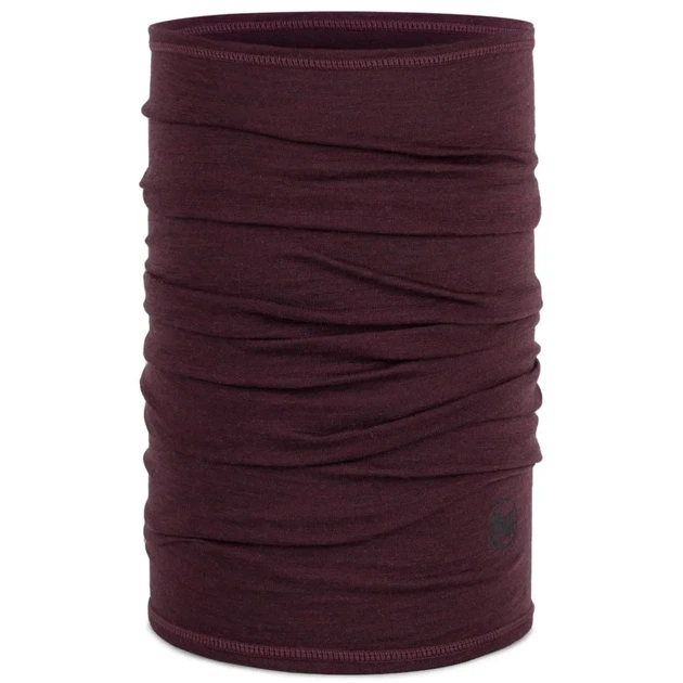Пов'язка Buff Lightweight Merino Wool Solid garnet Uni (100041421) - Фото 1 Пов'язка Buff Lightweight Merino Wool Solid garnet Uni (100041421) - изображение 1