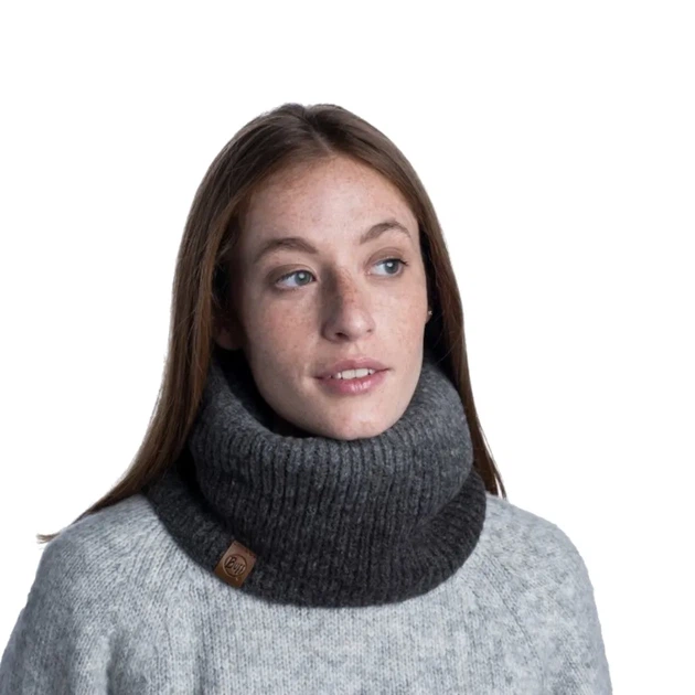 Пов'язка Buff Knitted and Polar Neckwarmer Marin Graphite Uni (100078867) - Фото 1 Пов'язка Buff Knitted and Polar Neckwarmer Marin Graphite Uni (100078867) - изображение 1