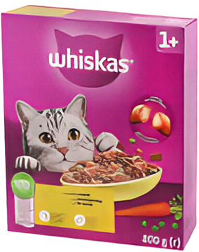 Сухой корм для кошек Whiskas с ягненком 800 г (5900951296475) - Фото 1 Сухой корм для кошек Whiskas с ягненком 800 г (5900951296475) - изображение 1