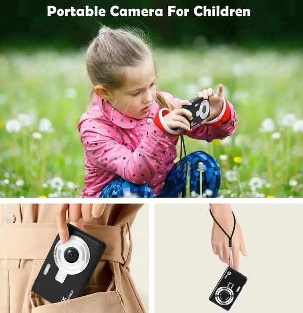 Цифровая камера Euakee Digital Camera 2.7K 48MP - изображение 4