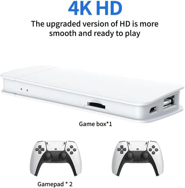 Игровая консоль Retro Games Console с двумя беспроводными контроллерами - Фото 5 Игровая консоль Retro Games Console с двумя беспроводными контроллерами - изображение 5