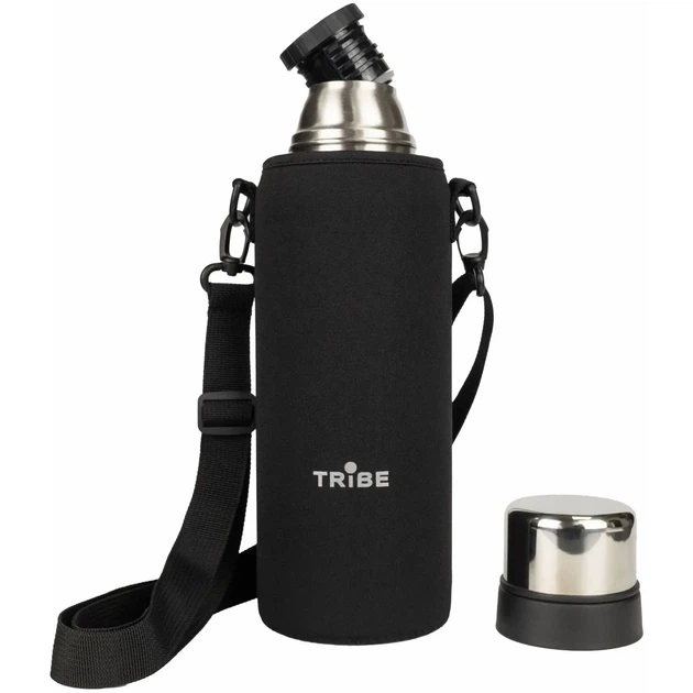 Чохол Tribe Neoprene Cover для термосів Expedition та Soft Touch 1,2 л (T-DF-0011-black) - зображення 5