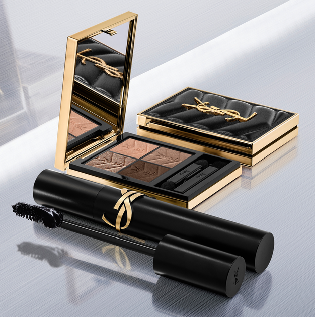 Палетка теней для век 4 оттенка Yves Saint Laurent (Ив Сен Лоран) Couture Mini Clutch 4 г — 100 Stora Dolls - изображение 2