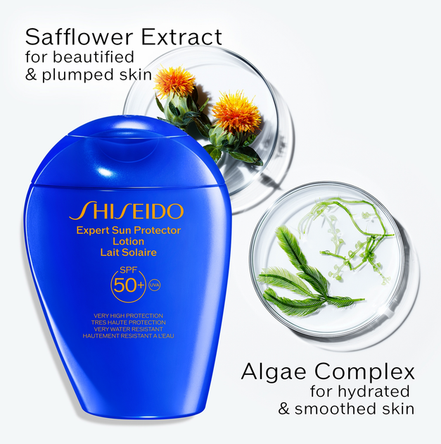 Shiseido (Шисейдо) Expert Sun Protector Lotion SPF 50+ — солнцезащитное молочко для лица и тела, 50 мл - изображение 2