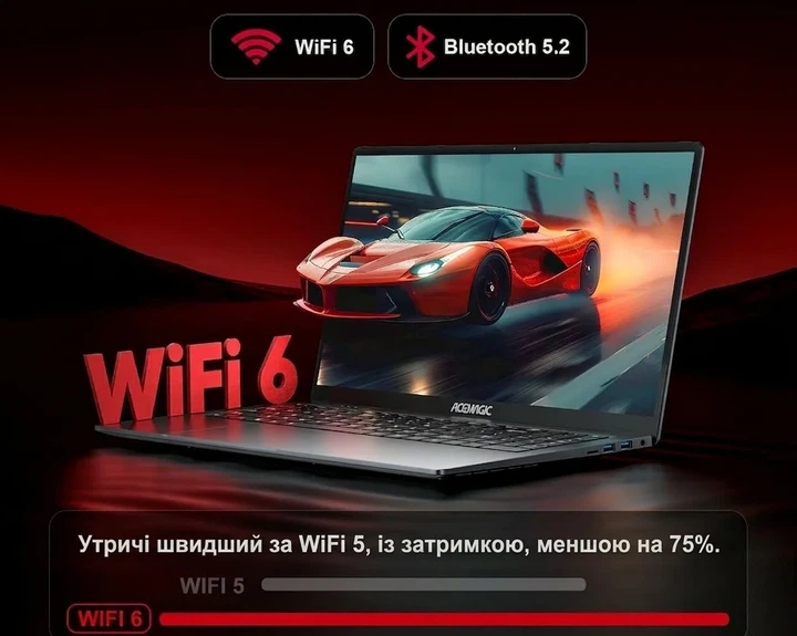 Ноутбук 16.1" ACEMAGIC AX16 Pro AMD Ryzen 7 5825U RAM 16GB SSD 512GB Windows 11 (UKR) - Фото 5 Ноутбук 16.1" ACEMAGIC AX16 Pro AMD Ryzen 7 5825U RAM 16GB SSD 512GB Windows 11 (UKR) - зображення 5