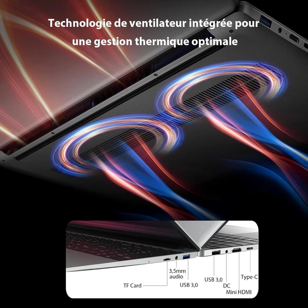 Ноутбук 15.6" MAXLEGEN MAX15P Intel N95 RAM 16GB SSD 512GB Windows 11 (UKR) - изображение 6