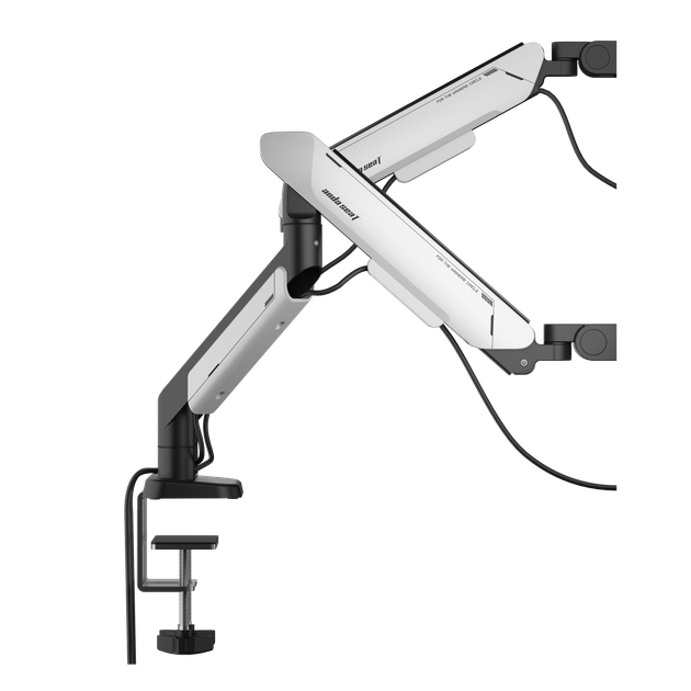 Настільне кріплення для двох моніторів Anda Seat Stealth PRO II Duo 17’’-42’’ Black & White (AD-W-A9-2S-BW) - Фото 9 Настільне кріплення для двох моніторів Anda Seat Stealth PRO II Duo 17’’-42’’ Black & White (AD-W-A9-2S-BW) - изображение 9