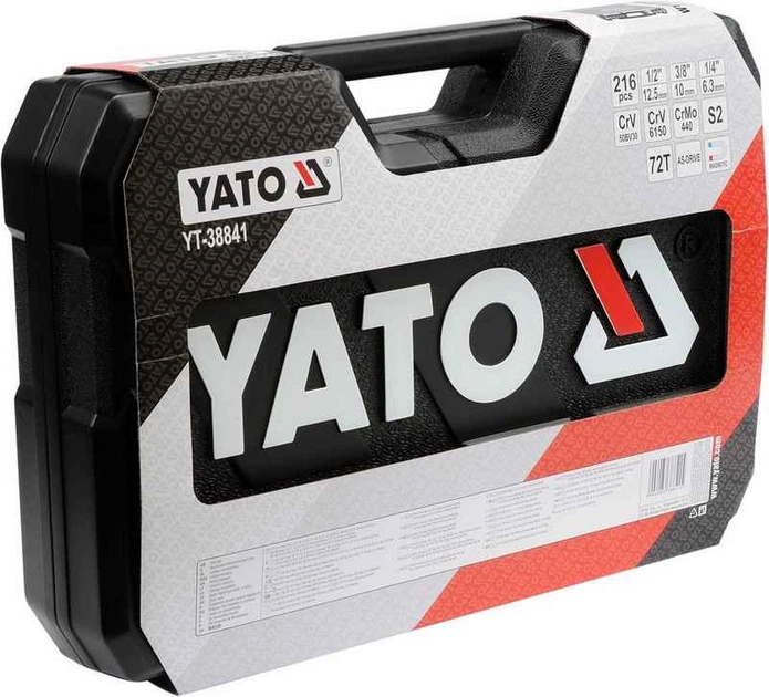 Набор инструментов YATO 216шт (YT-38841) - изображение 4