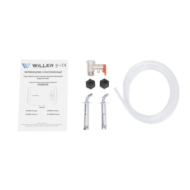 Бойлер горизонтальний Willer EH50RI-Horizon 50л - изображение 10