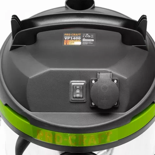 Промышленный пылесос ProCraft VP-1400 (014004) - изображение 4
