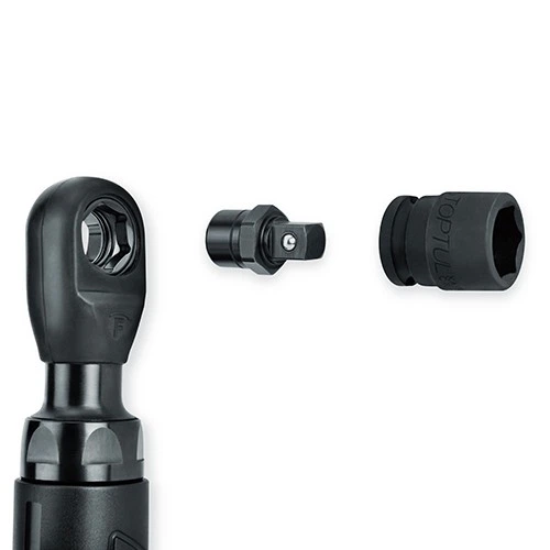 Тріскачка пневматична Toptul GDAE0402 1/4“ 3/8“ 1/4“ 54Нм - Фото 3 Тріскачка пневматична Toptul GDAE0402 1/4“ 3/8“ 1/4“ 54Нм - зображення 3