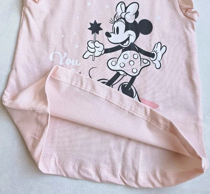 Детская пижама летняя Disney Minnie Mouse 110-116 см для девочек 447789 - изображение 4