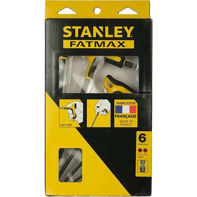Набор шестигранных ключей Stanley FatMax 6шт (FMHT0-69049) - изображение 3