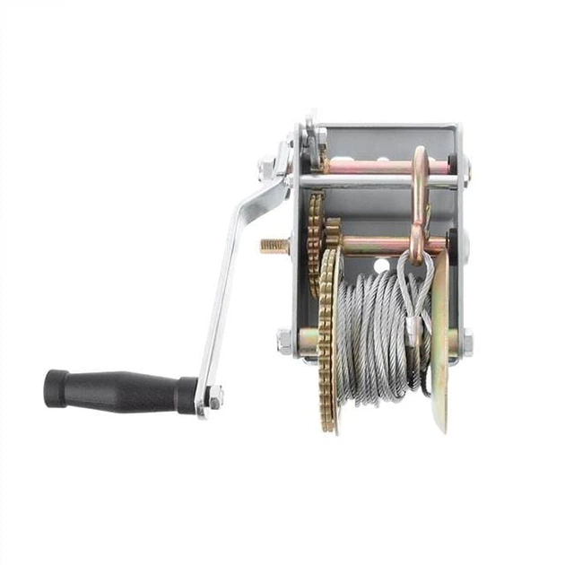 Лебедка рычажная Intertool барабанная 900кг (GT1455) - изображение 3