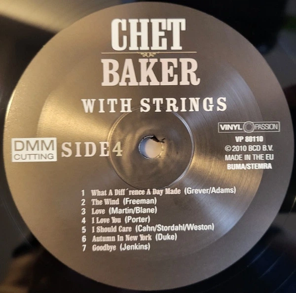 Chet Baker - Sings & Strings (2 пластинки, Сборник, Ремастеринг) - изображение 6