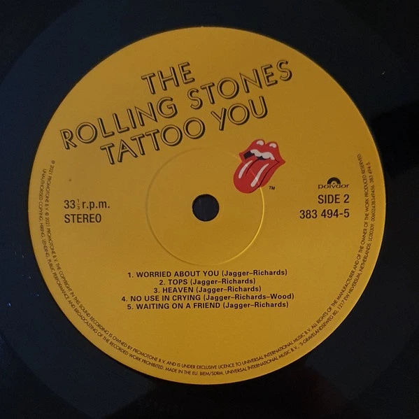 The Rolling Stones - Tattoo You (Ювілейне видання до 40-річчя, Перевидання, Альбом, Ремастеринг) - Фото 5 The Rolling Stones - Tattoo You (Ювілейне видання до 40-річчя, Перевидання, Альбом, Ремастеринг) - зображення 5