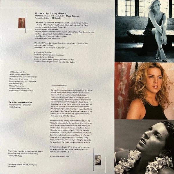 Diana Krall - The Look Of Love (2 платівки, 180 грам, Розкладна обкладинка, Альбом, Перевидання) - зображення 4