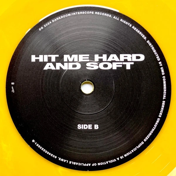 Billie Eilish - Hit Me Hard And Soft (Eco-Mix, Жёлтый, Альбом, Лимитированое) - изображение 5