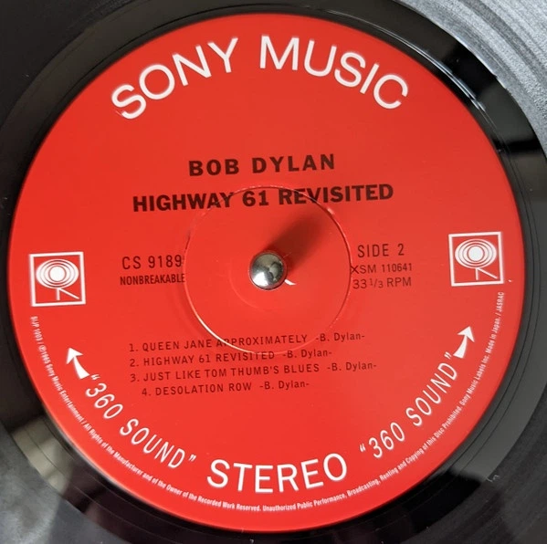 Bob Dylan - Highway 61 Revisited (Альбом, Лимитированое, Переиздание) - изображение 5