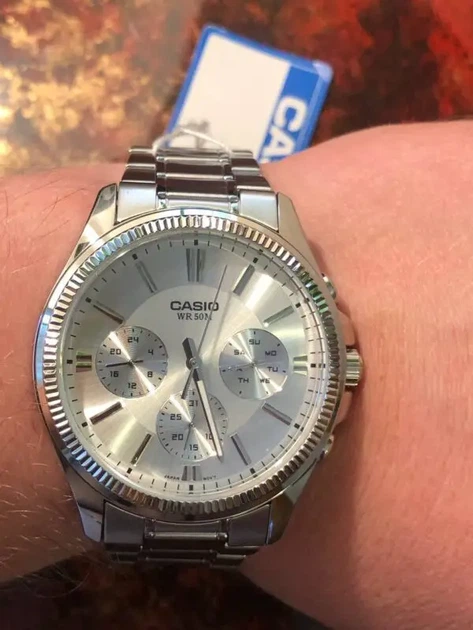 Мужские часы Casio MTP-1375D-7A - изображение 5