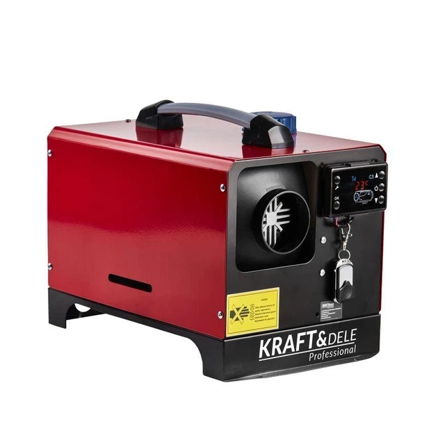 Автономний дизельний обігрівач WEBASTO Kraft&Dele KD11780 8 кВт, 12/230 В, 15 А, з пультом дистанційного керування - зображення 4