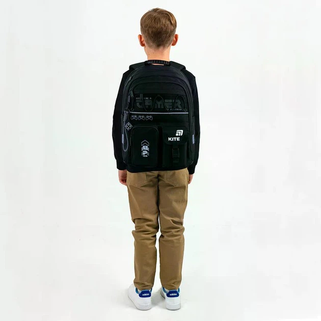 Рюкзак шкільний ортопедичний + пенал + сумка Kite Education Gamer K26-584M-5 - зображення 13