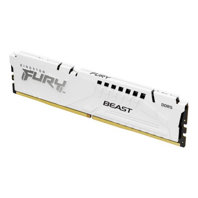 Память ПК Kingston DDR5 16GB 5600 FURY Beast Белый EXPO - Фото 3 Память ПК Kingston DDR5 16GB 5600 FURY Beast Белый EXPO - изображение 3